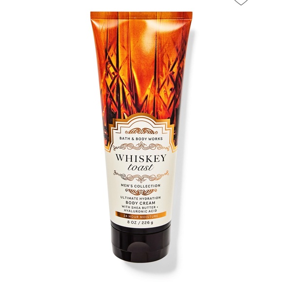 NWT Bath & Body Works Men’s Collection Whiskey Toast Body Cream - Picture 1 of 3